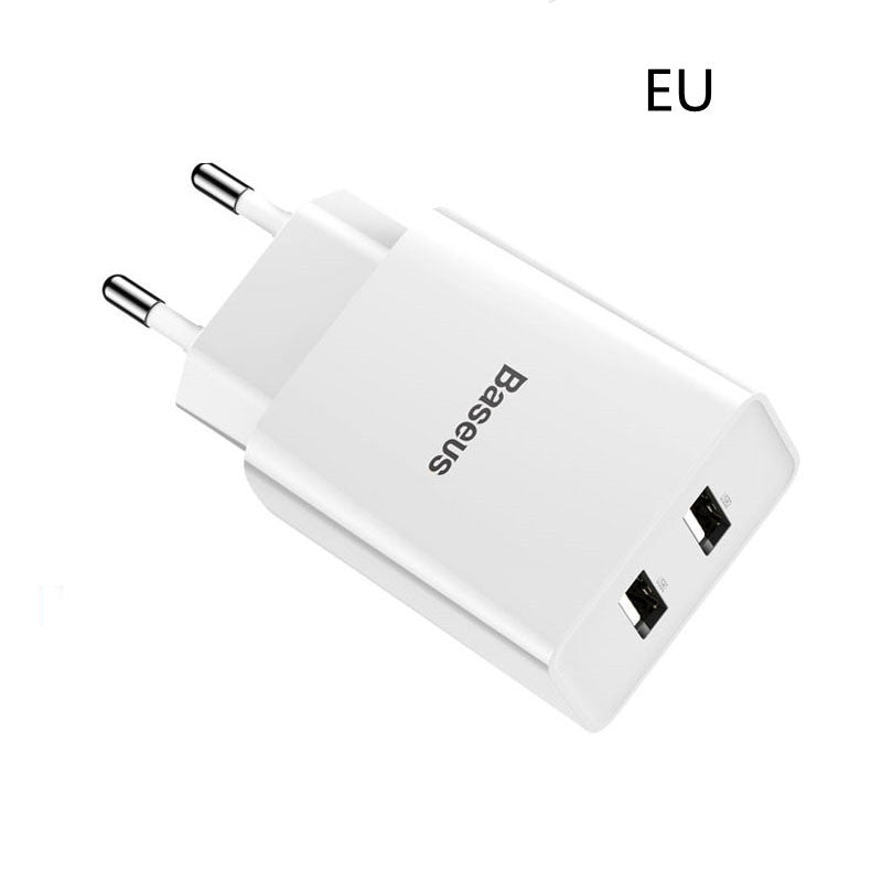 Fast Charger Dual USB Type-CPD Laptop Travel Charger 60w