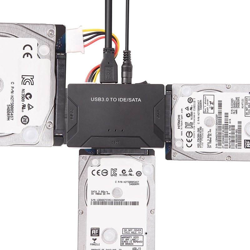 USB3 0 easy to drive line SATA to USB3.0 three hard drive